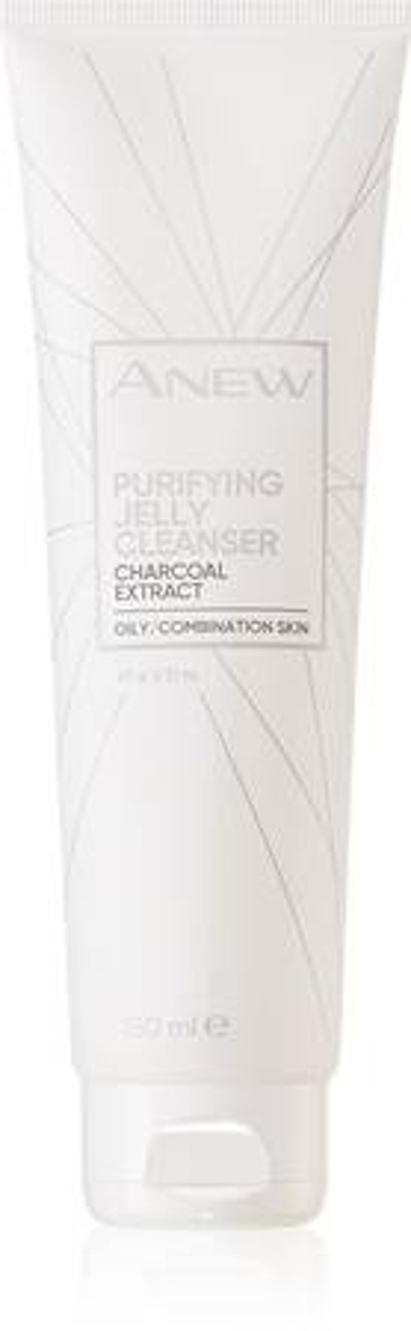 Anew Purifying Jelly Cleanser con Carbón Activo – Limpiador Facial para Piel Mixta y Grasa