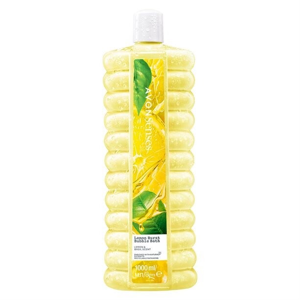 Bubble Bath Senses Lemon Burst Espuma 1L