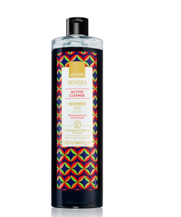 Gel de ducha Senses Active Cleanse 500ML