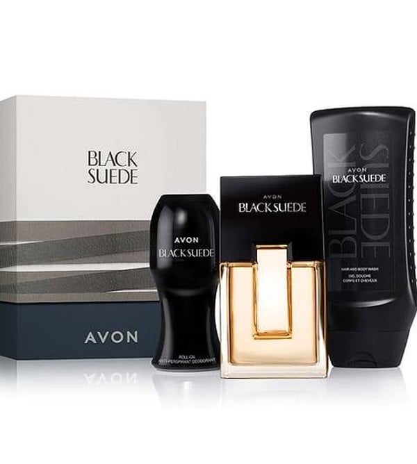 Pack Regalo Avon Black Suede – Eau de Toilette + Desodorante