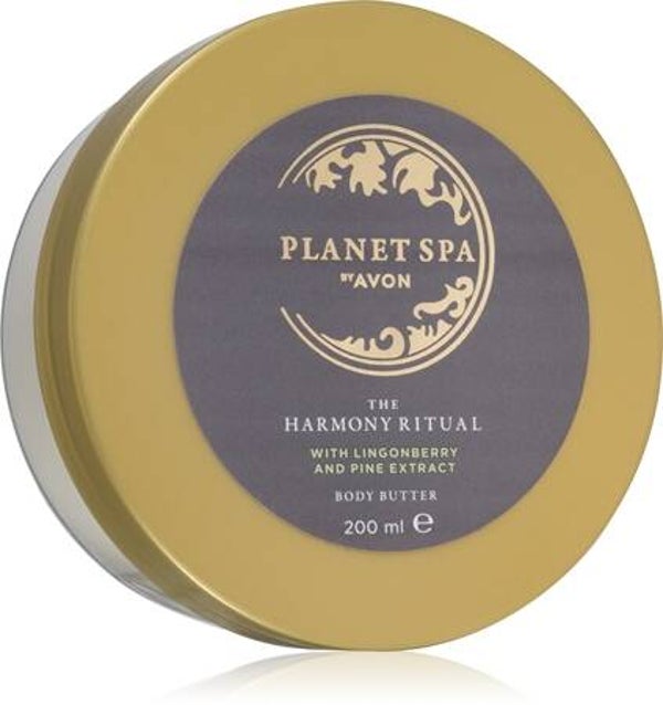 Planet Spa by Avon The Harmony Ritual Manteca Corporal 200 ml | Hidratación Relajante con Lingonberry y Pino