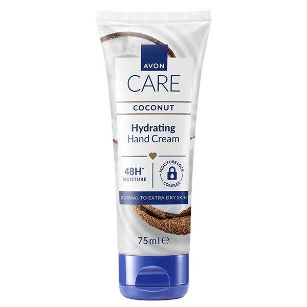 Crema de Manos Avon Care Coconut Hidratante 75 ml – Hidratación Intensa 48h
