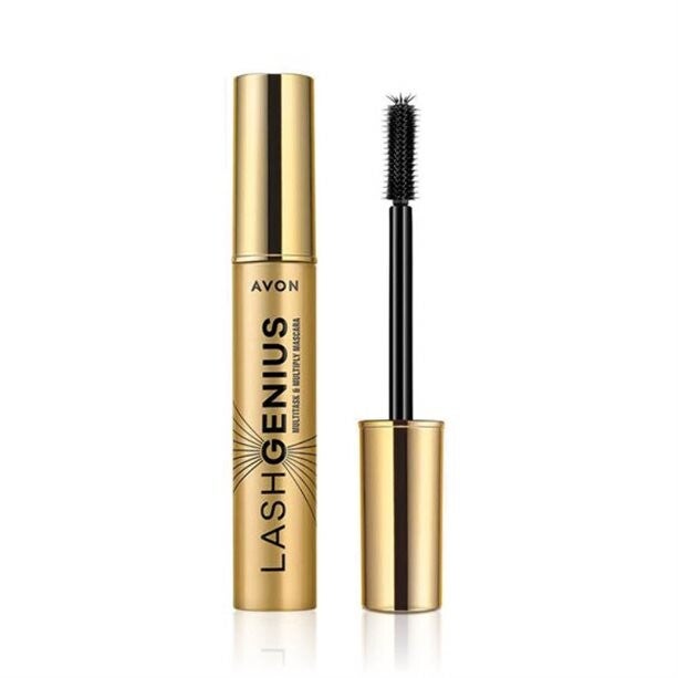 Máscara de Pestañas Avon Lash Genius Negra | Volumen, Definición y Mirada Intensa