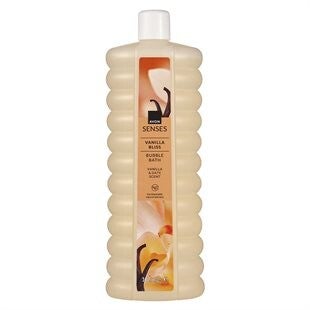 Gel de Baño Espumoso Avon Senses Vanilla Bliss – Aroma Vainilla Cremosa – Baño Relajante 500ML