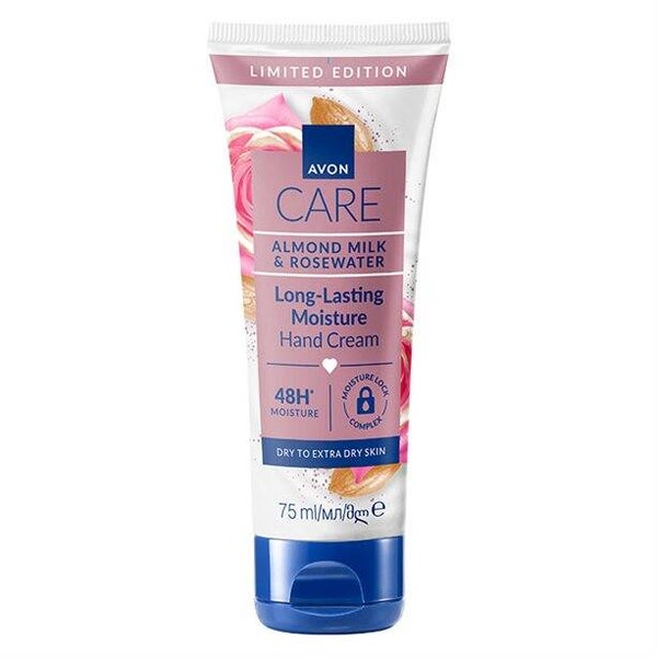 Crema de Manos Avon Care Leche de almendras y agua de rosas