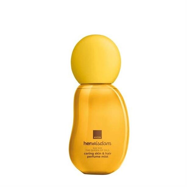 Avon HerWisdom Sim Sim – Bruma Perfumada para Piel y Cabello