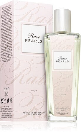 Avon Rare Pearls Spray Corporal Perfumado para Mujer | Aroma Floral Suave y Elegante
