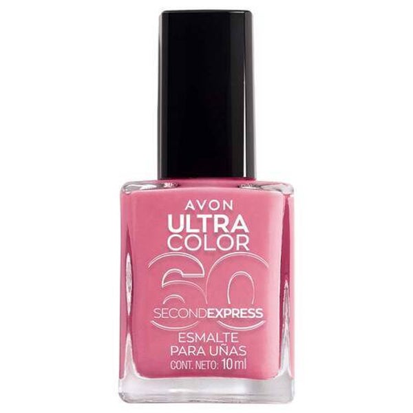 Esmalte de Uñas Avon Ultra Color 60 Second Express – Tono Bubblegum Rosa – Secado Rápido