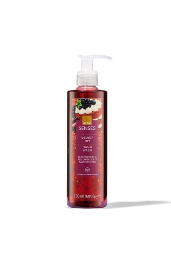 jabon de manos Avon Senses Velvet Joy