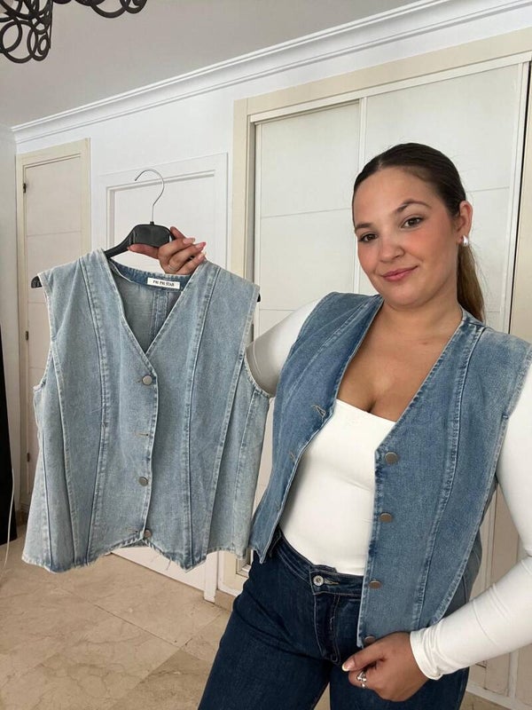 CHALECO DENIM