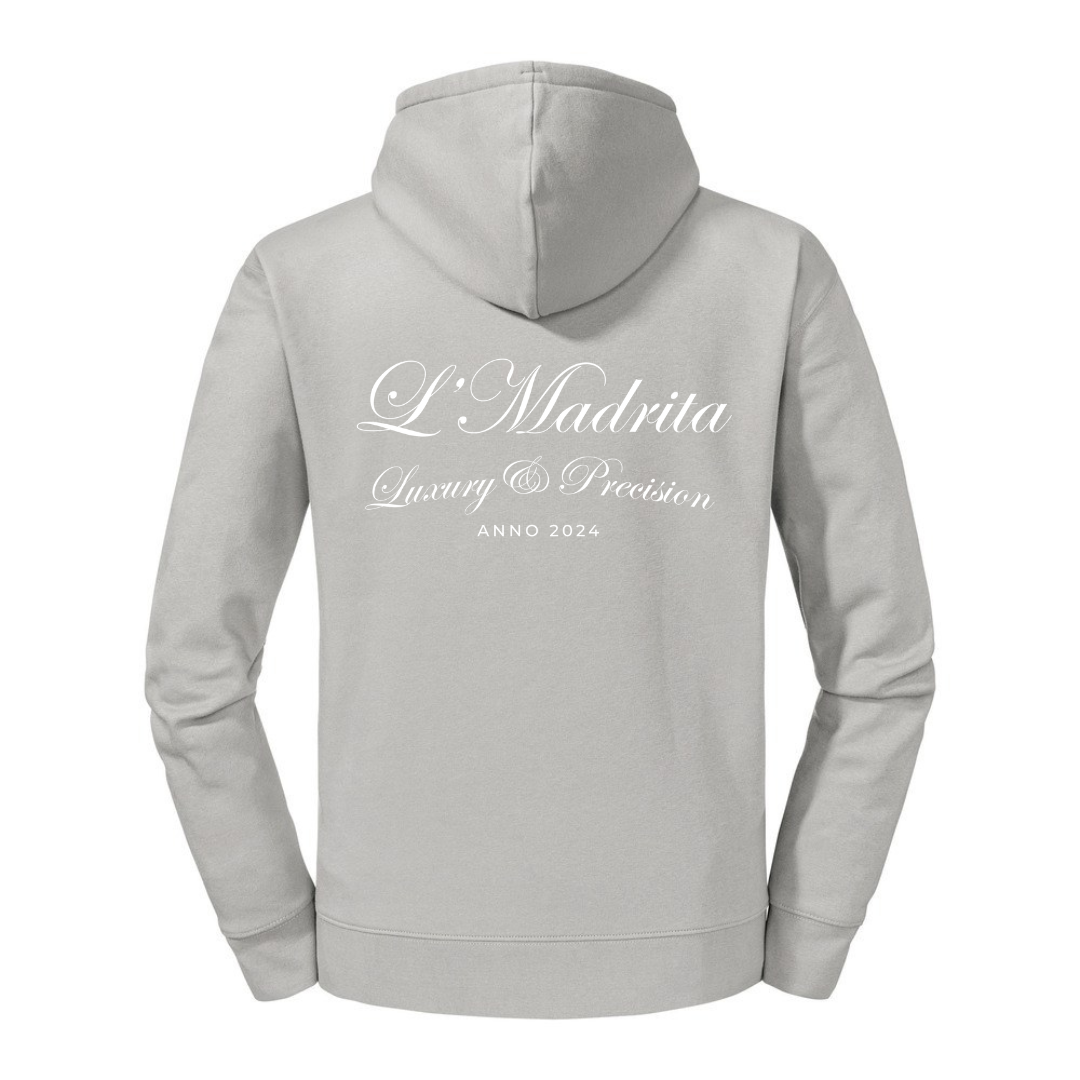 L'Madrita Luxury & Precision Hoodie Grey