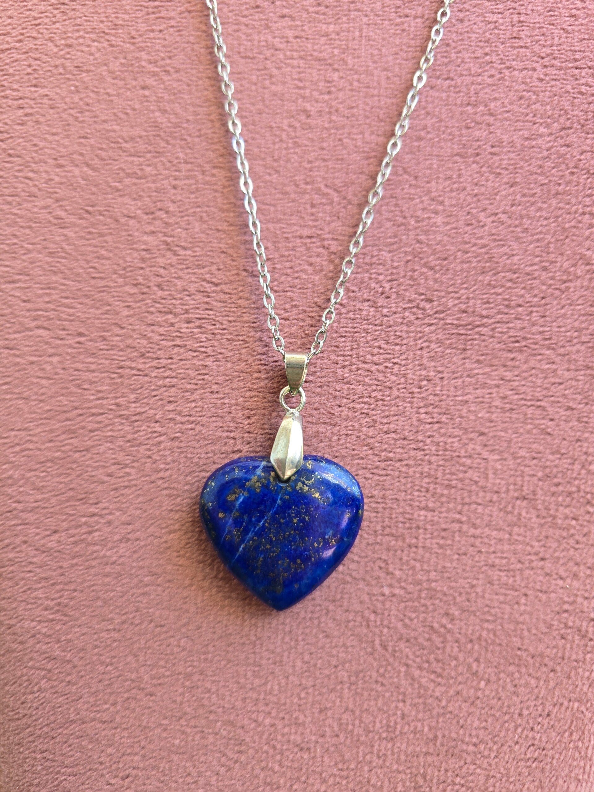 Lapis lazuli ketting bedel
