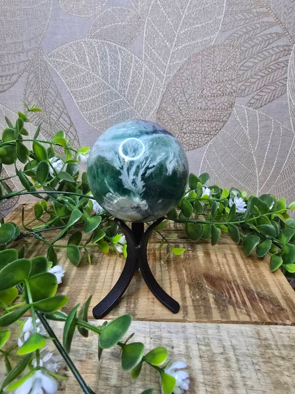 Feather fluoriet bol