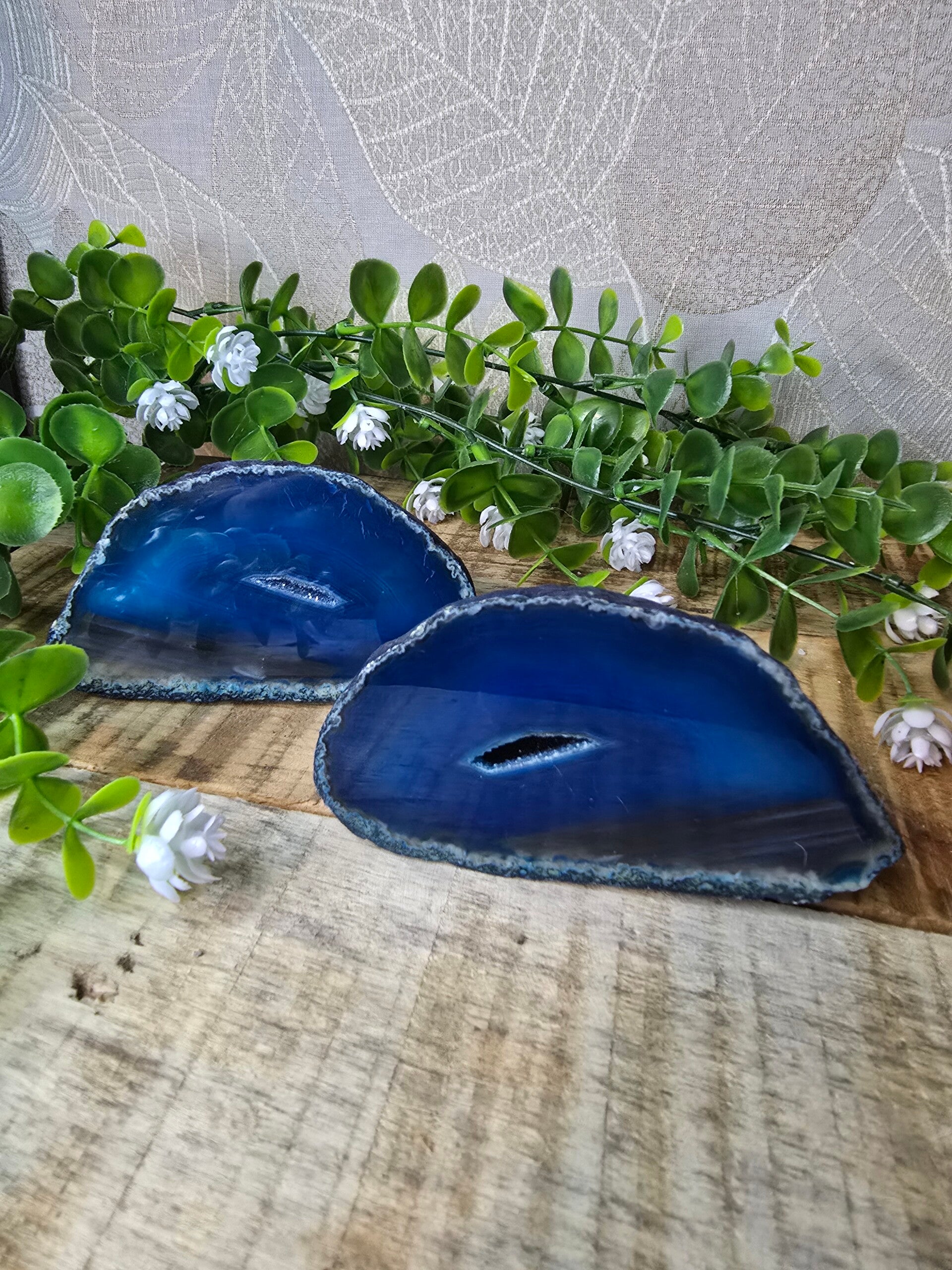 Agaat geode set