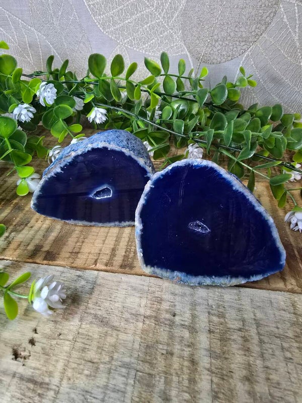 Agaat geode set