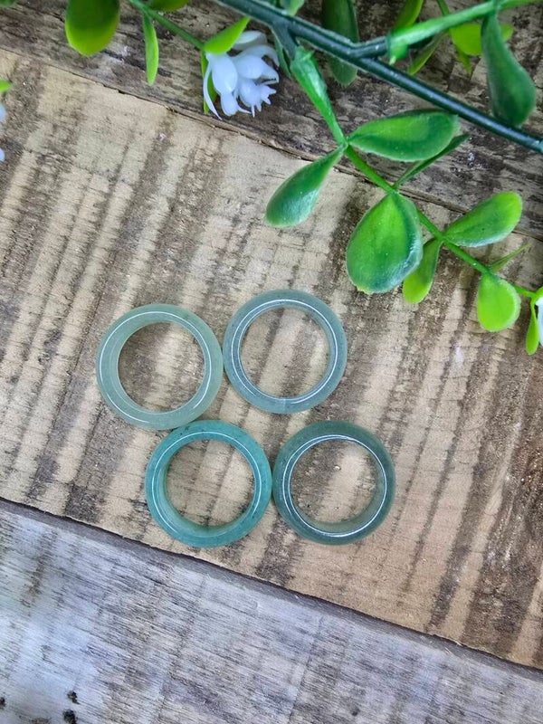 Groene aventurijn ring