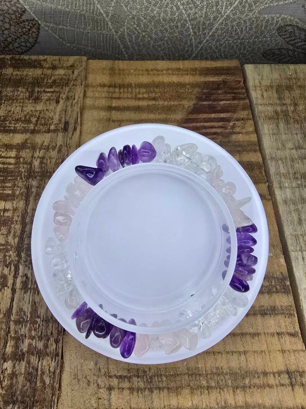 Gouden driehoek split armband