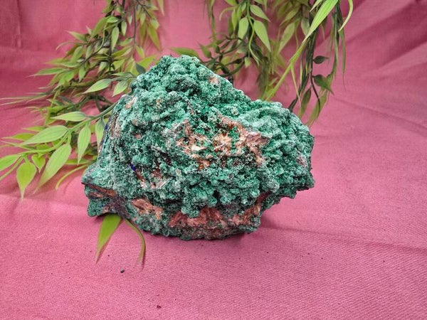 Malachiet met azuriet