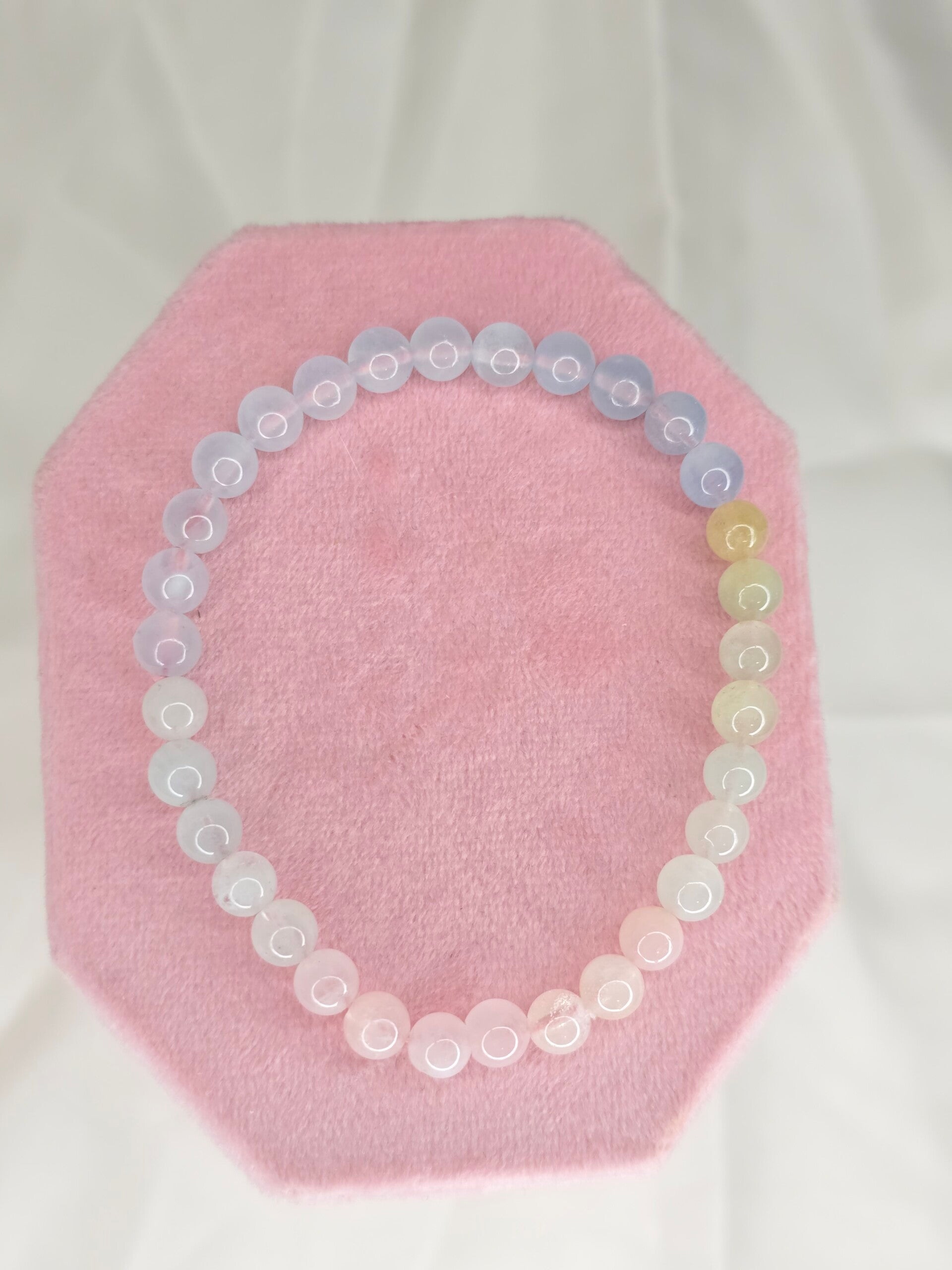 Morgenite armband A+