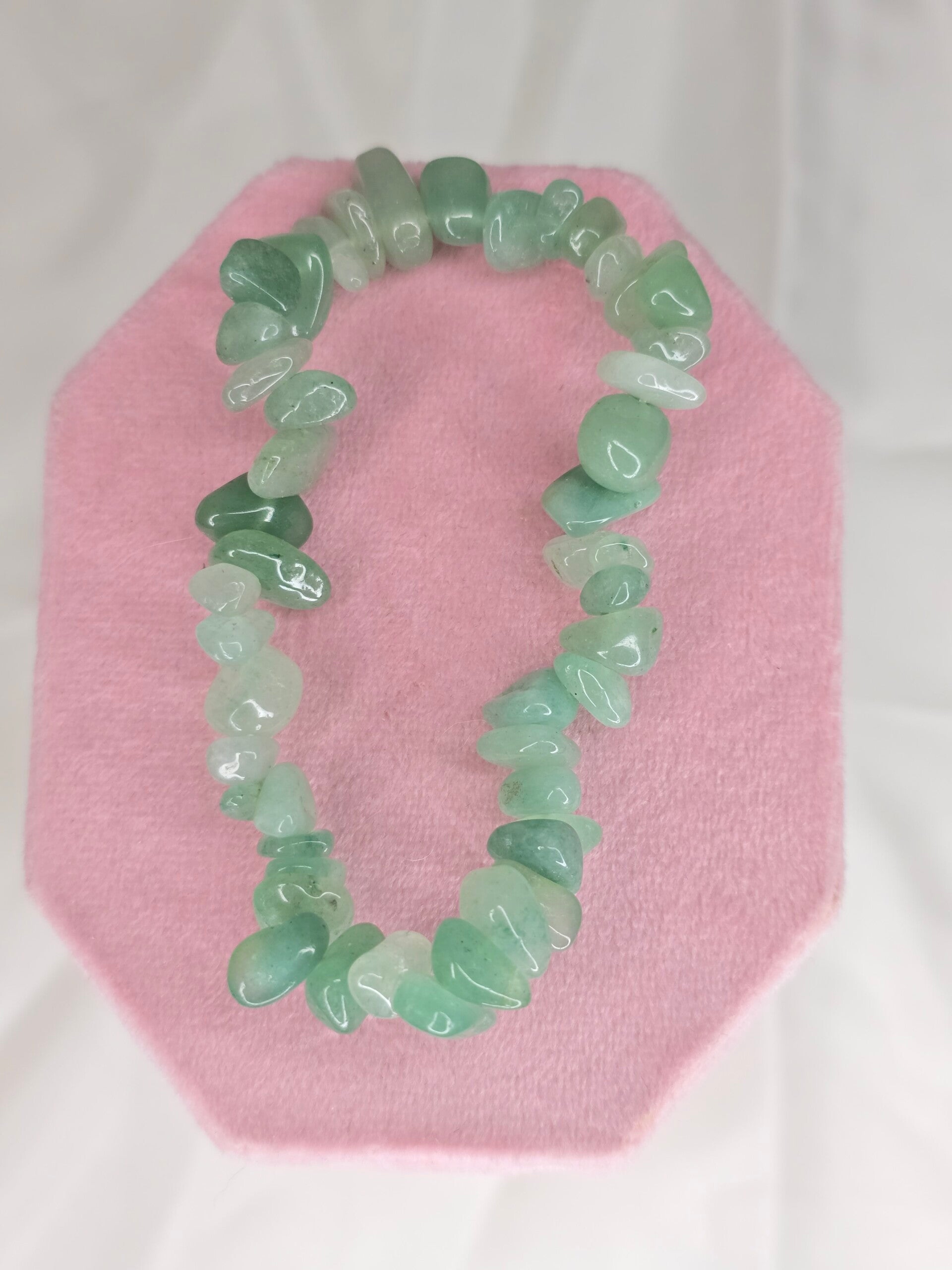 Groene aventurijn split armband