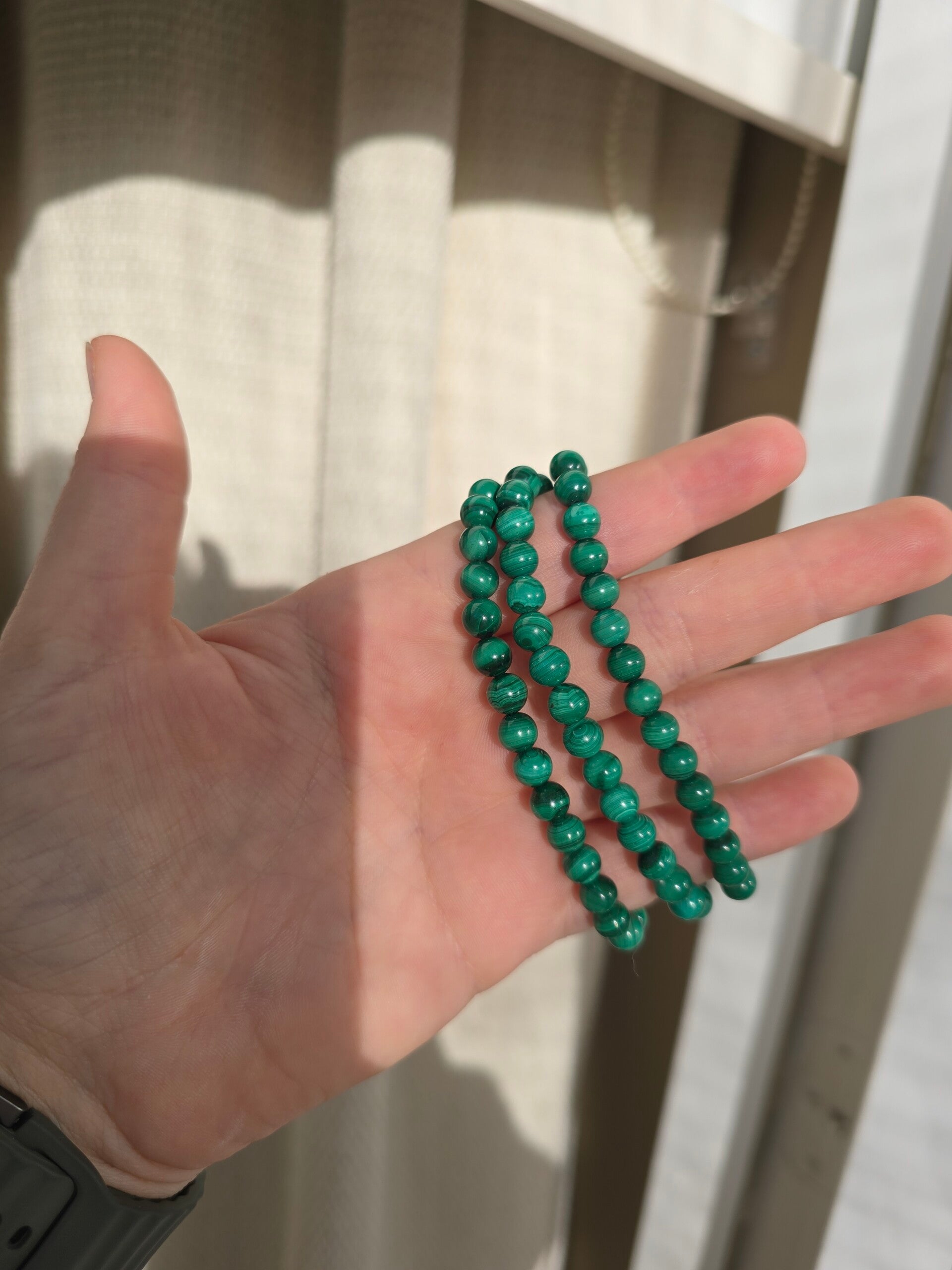 Malachiet armband AA+