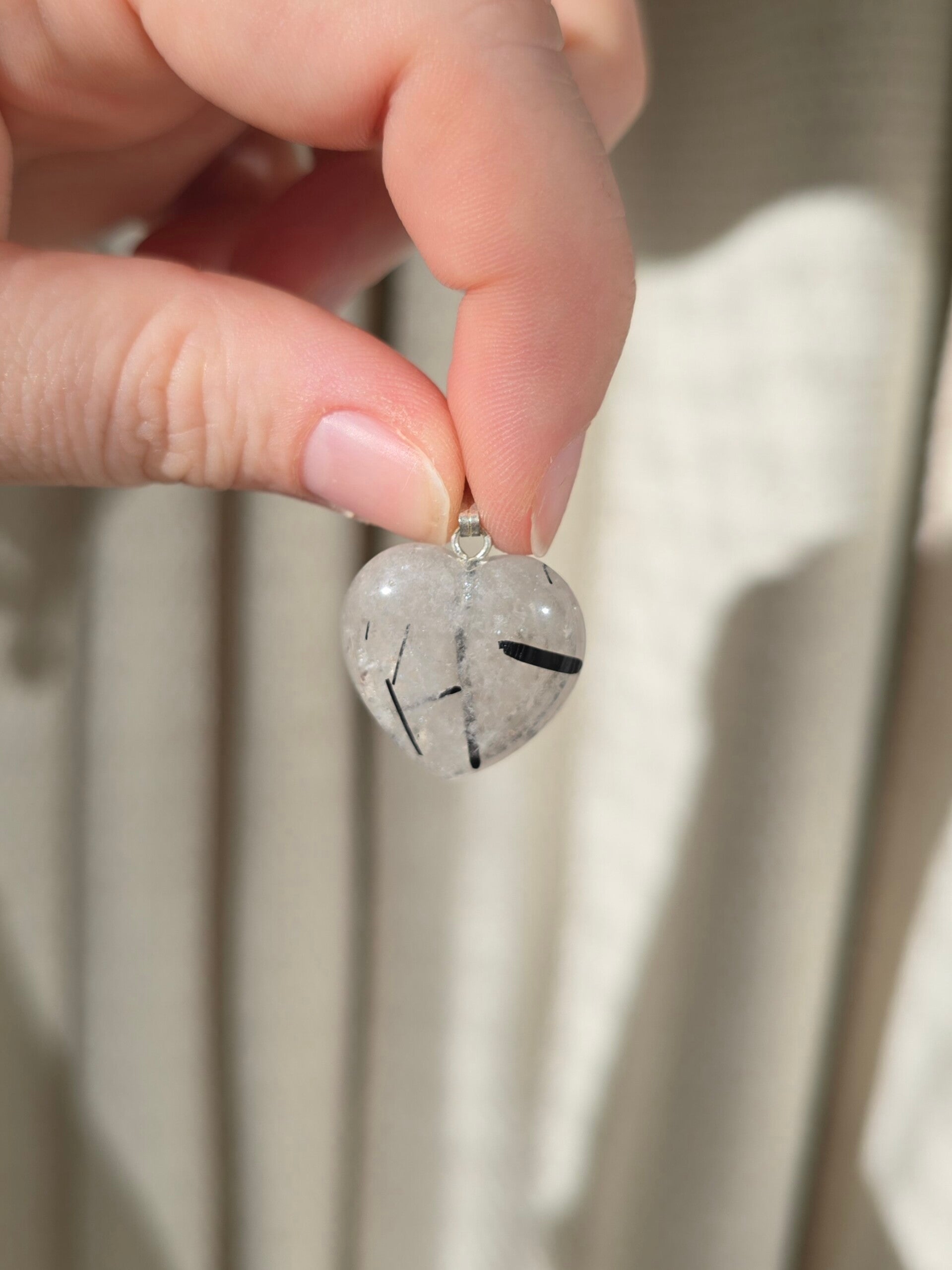 Toermalijn ketting bedel