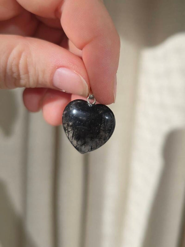 Toermalijn ketting bedel