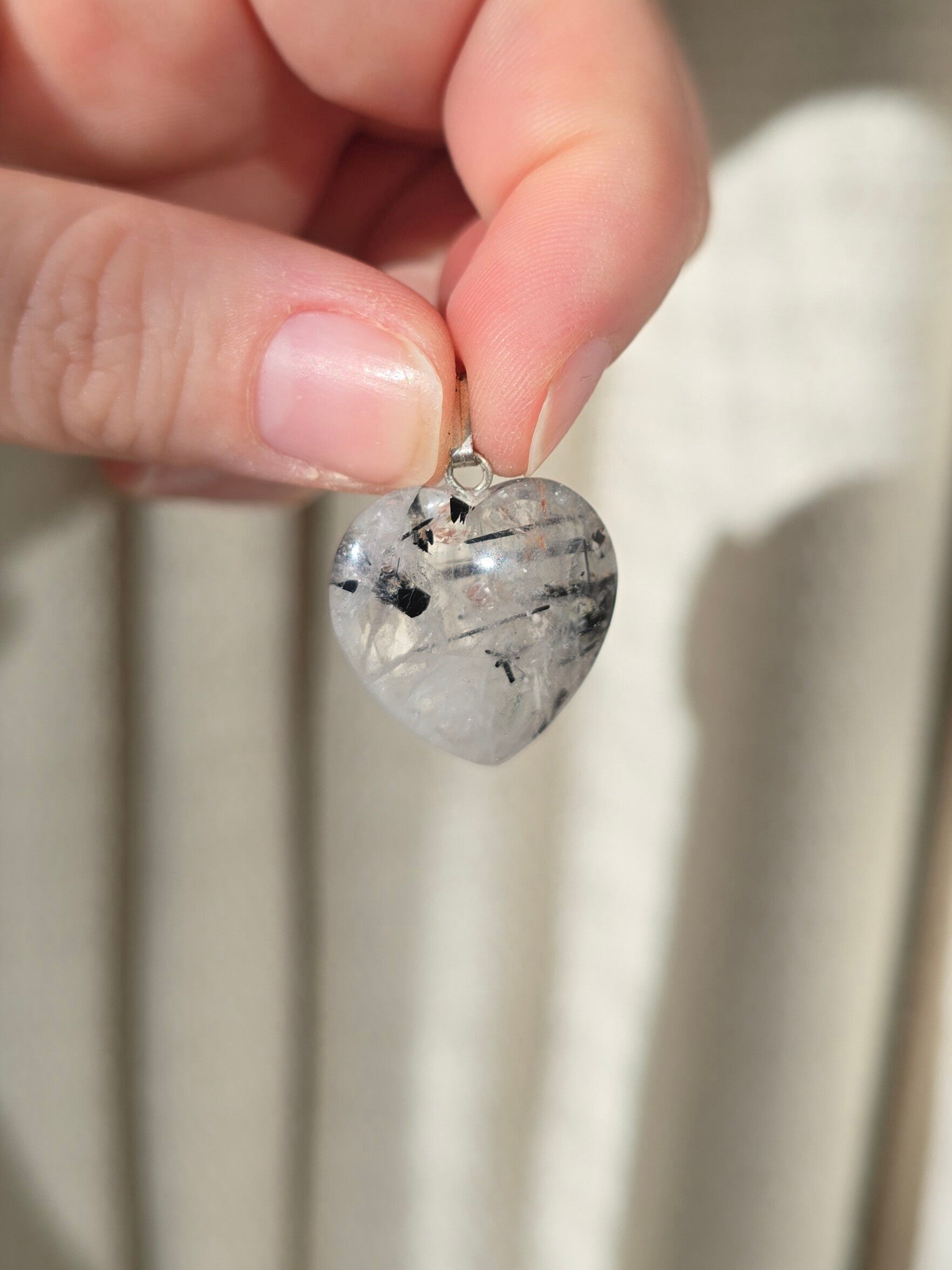 Toermalijn ketting bedel