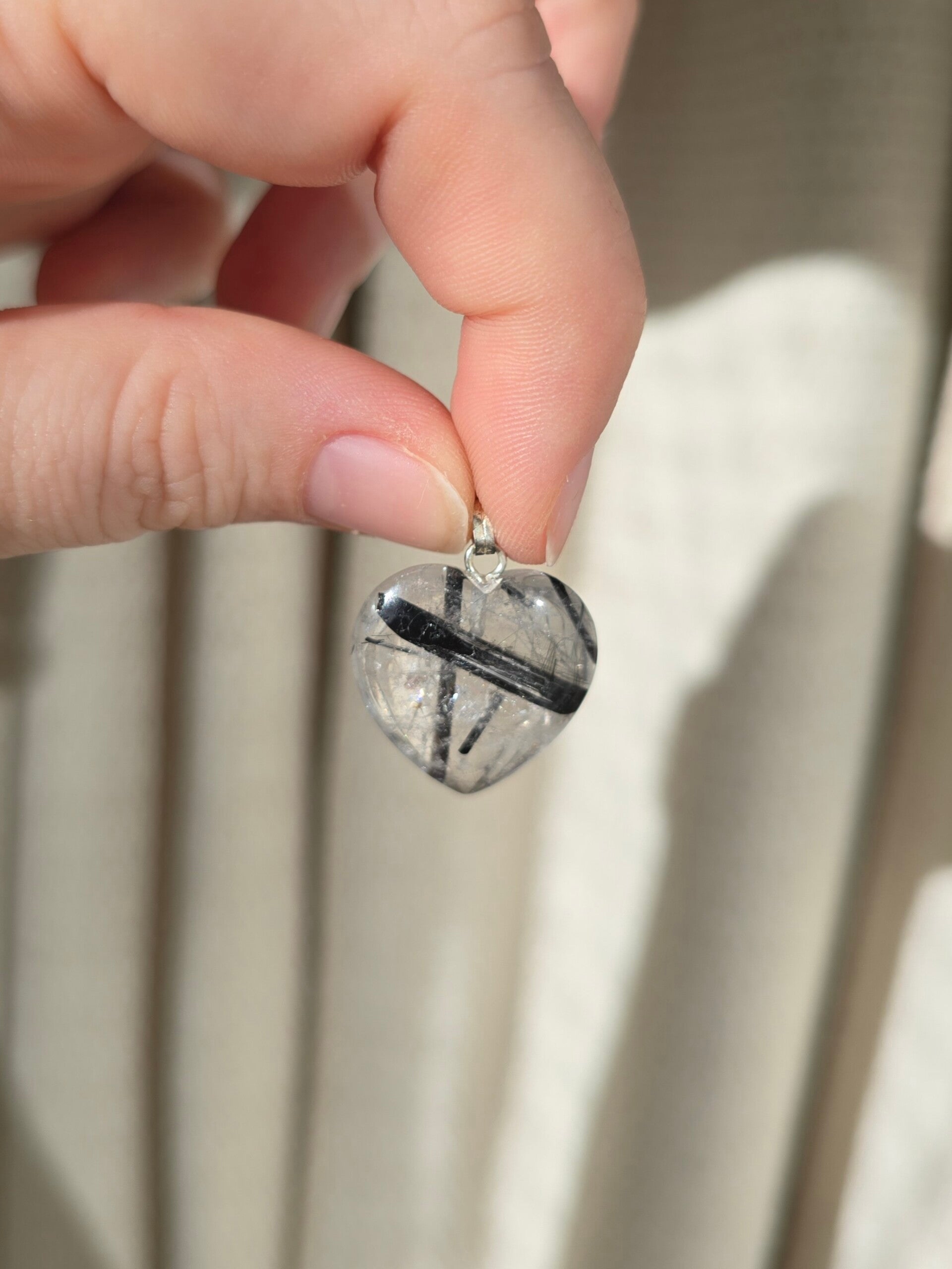 Toermalijn ketting bedel