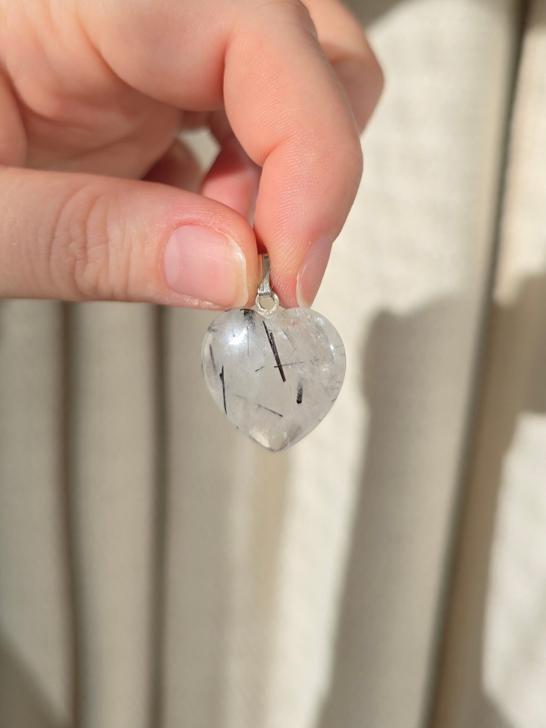 Toermalijn ketting bedel