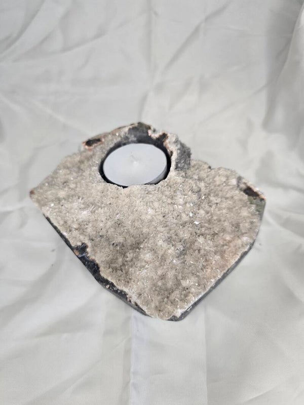 Heulandiet kaarsen houder