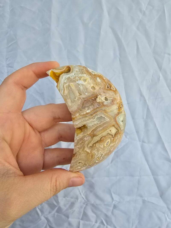 Crazy lace agaat maan