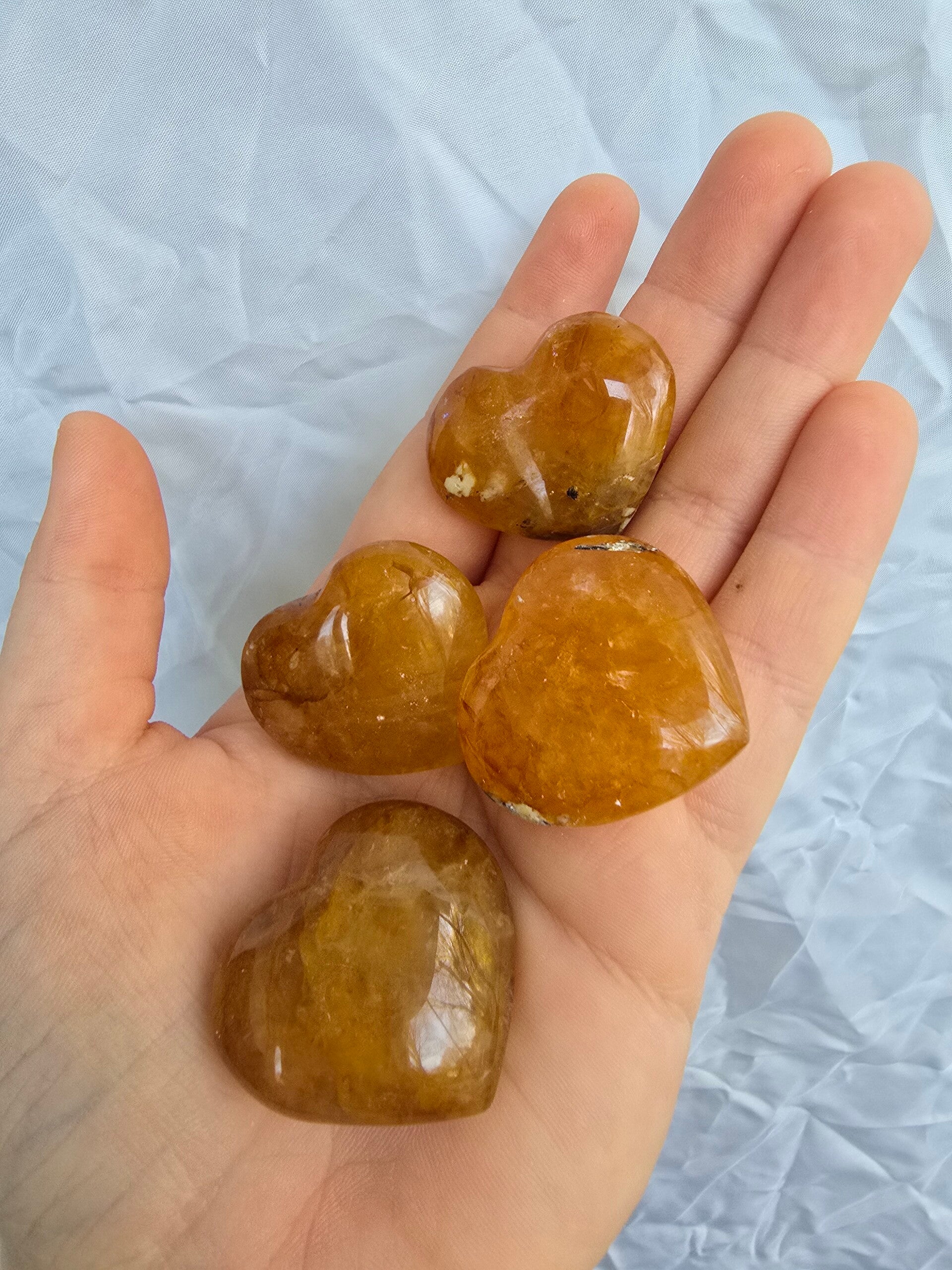 Golden healer hartjes