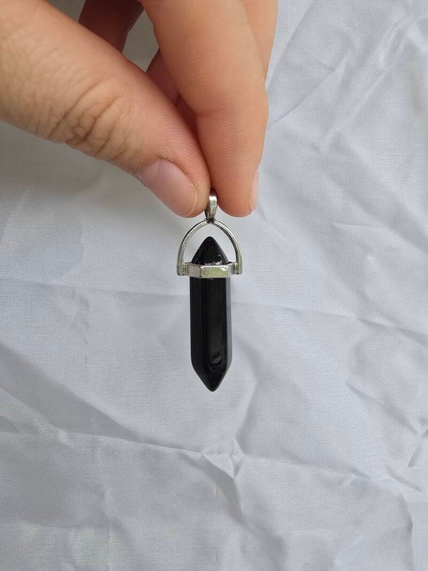 Obsidiaan pendant