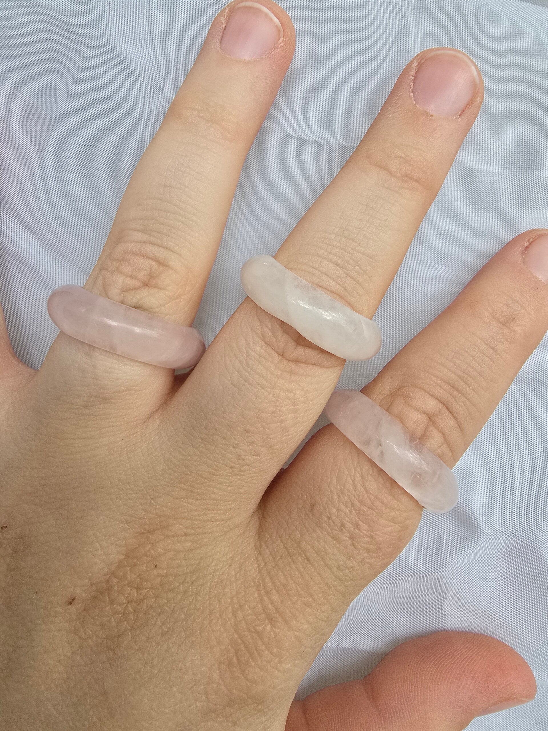 Rozenkwarts ring
