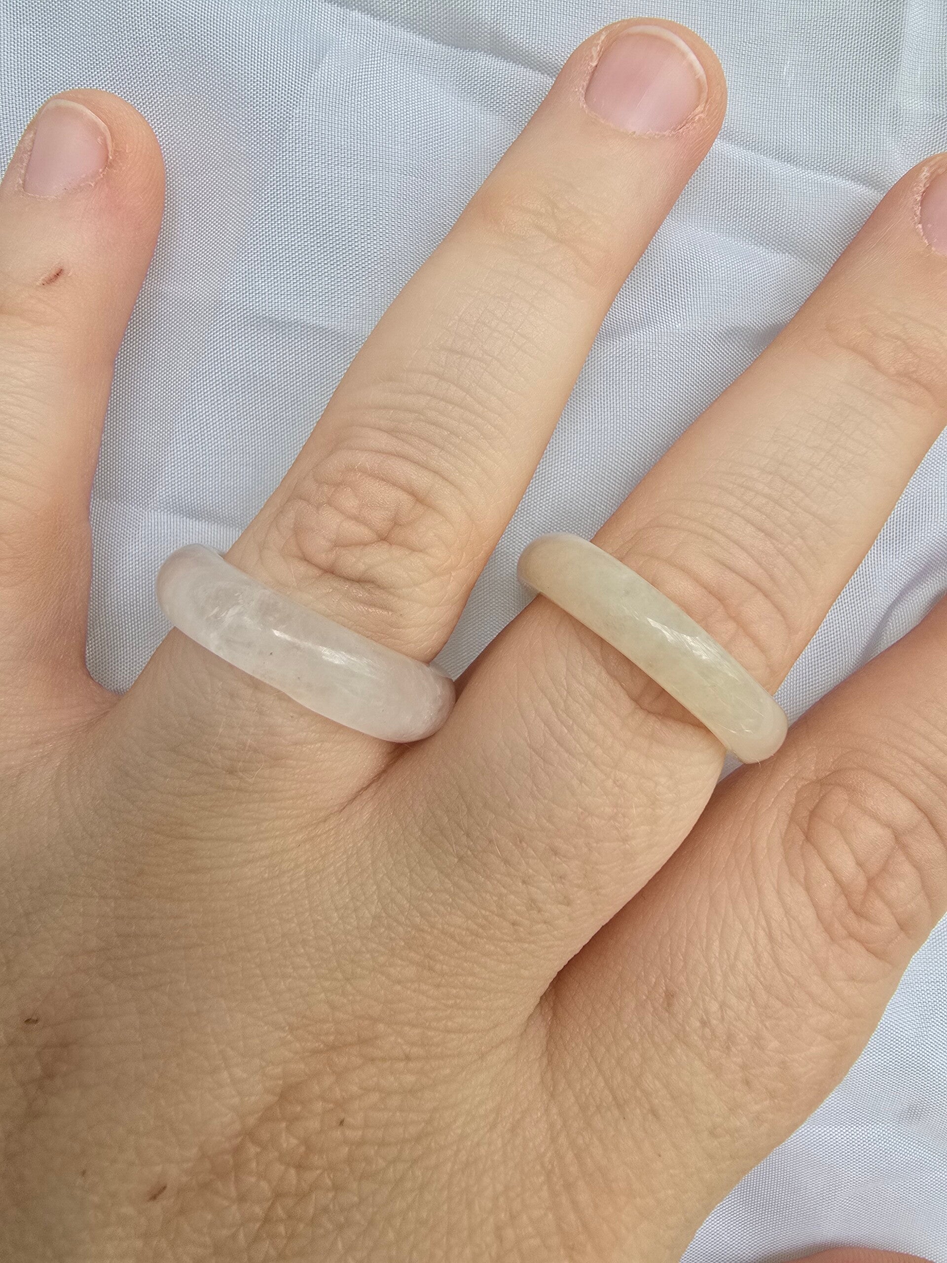 Bergkristal ring