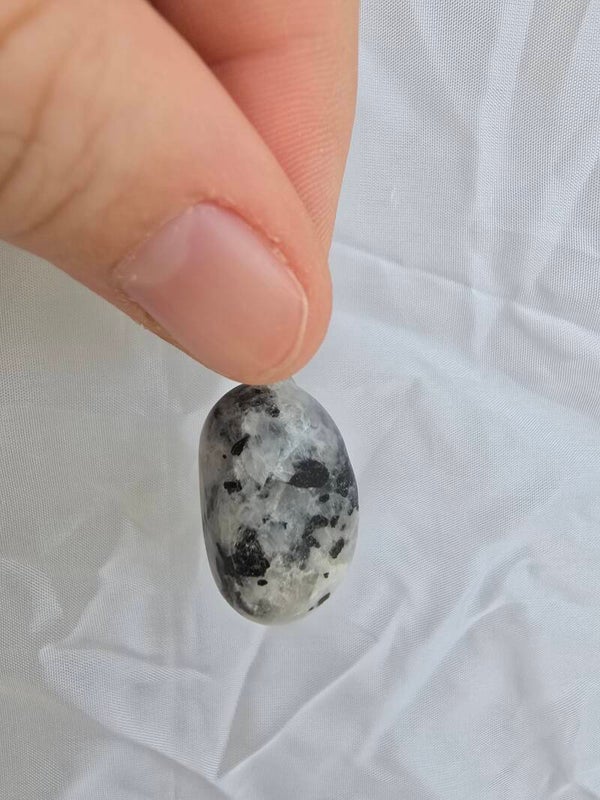 Maansteen ketting bedel