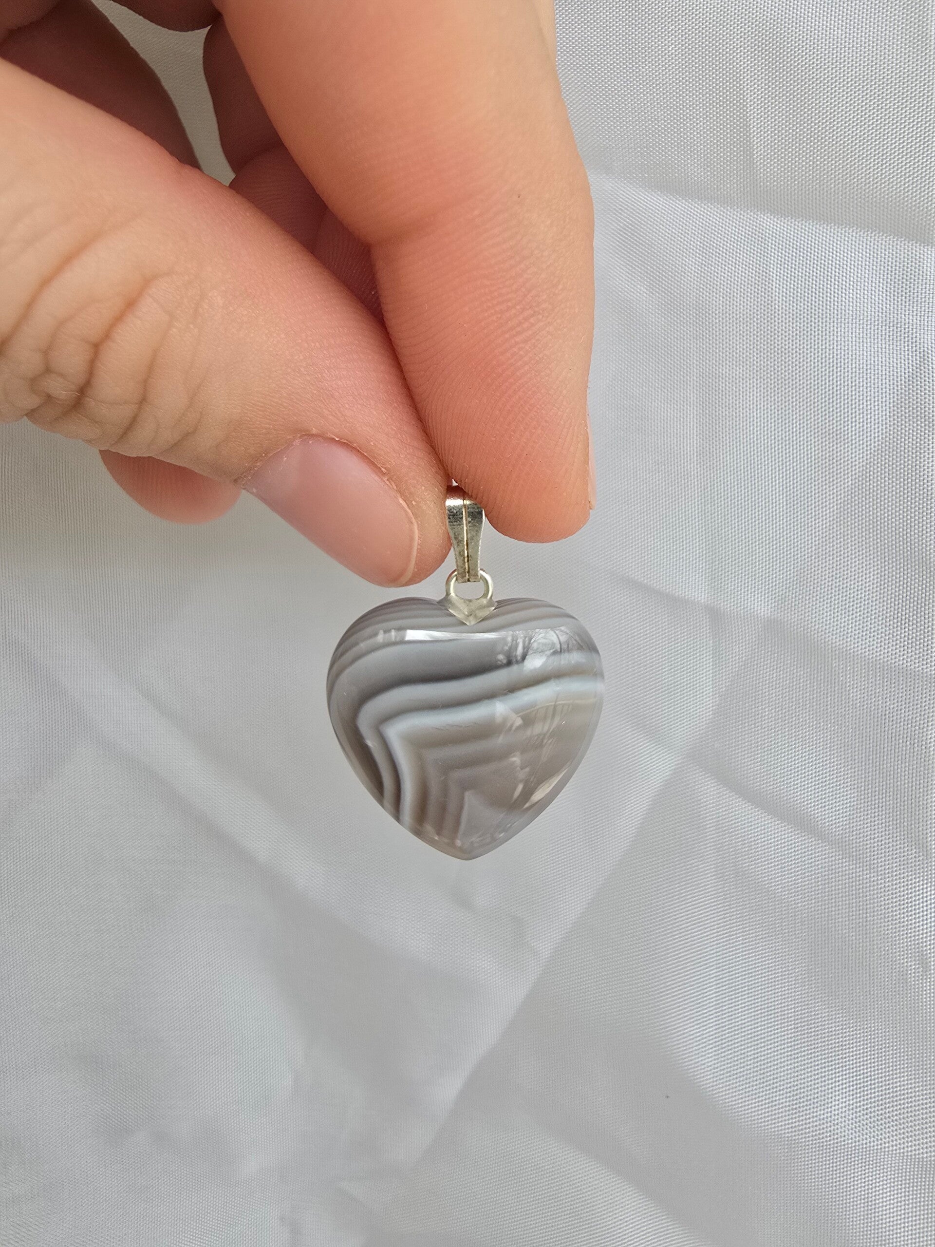 Agaat ketting bedel