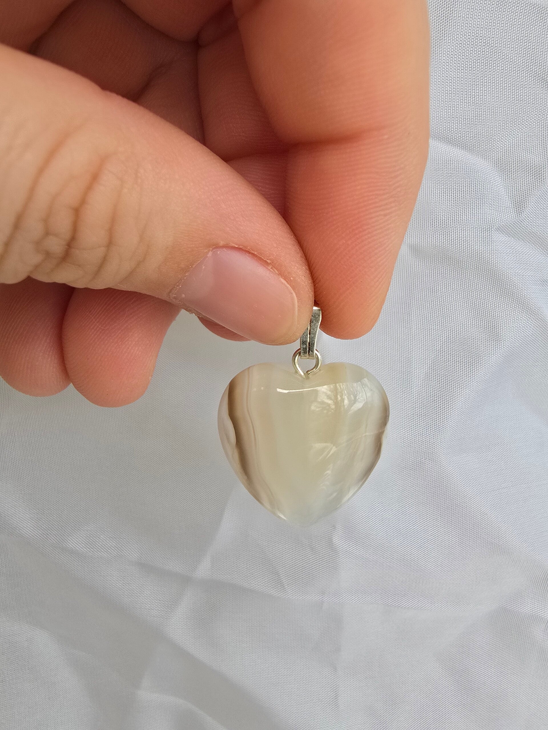 Agaat ketting bedel