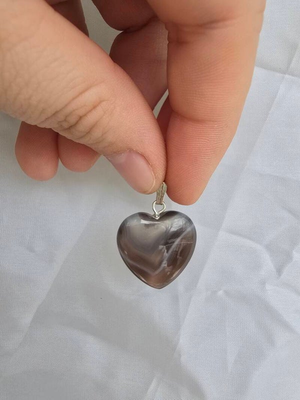 Agaat ketting bedel