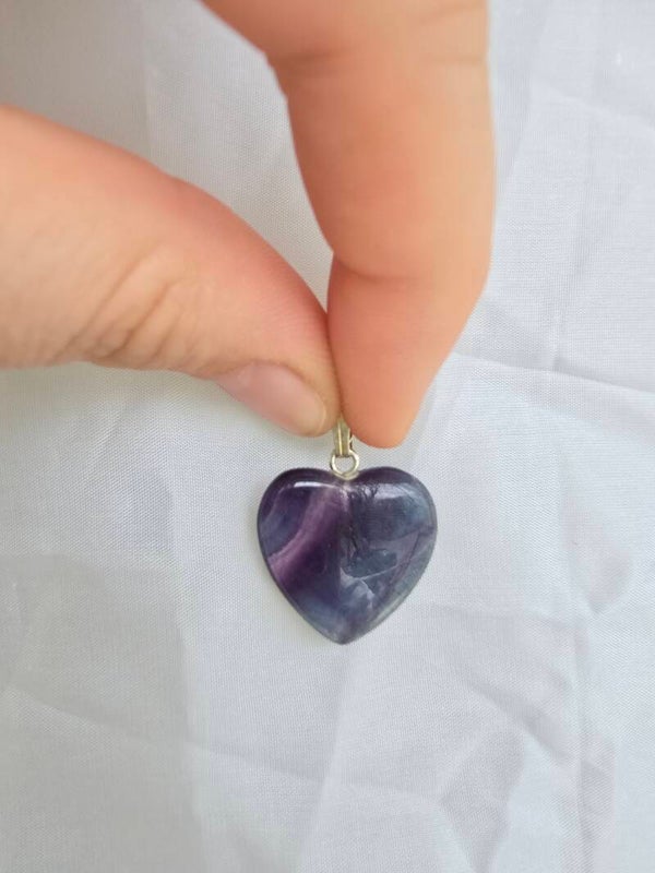 fluoriet ketting bedel