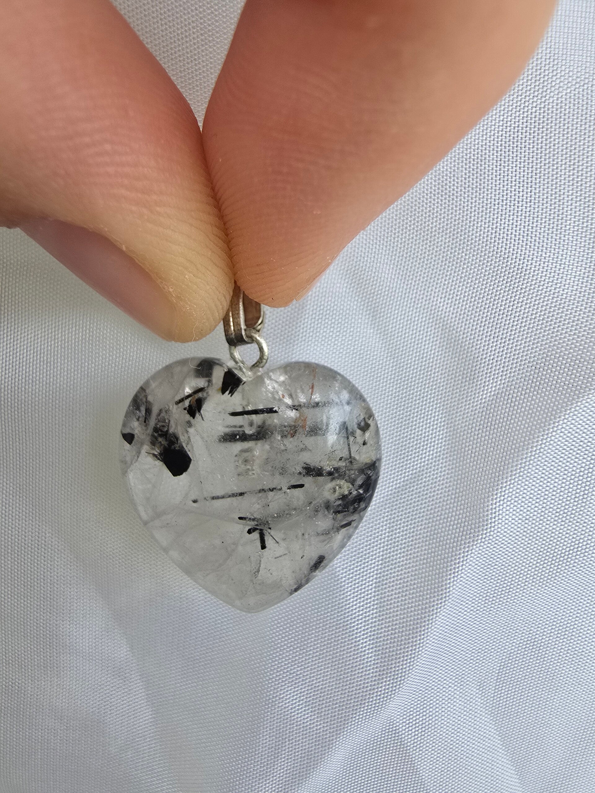 Toermalijn ketting bedel