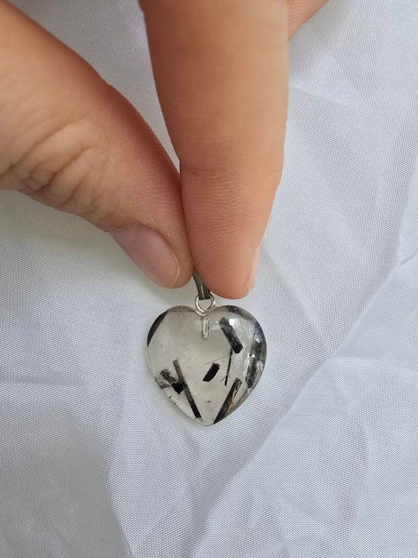 Toermalijn ketting bedel