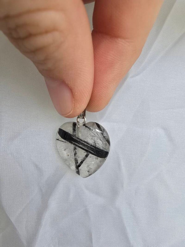 Toermalijn ketting bedel