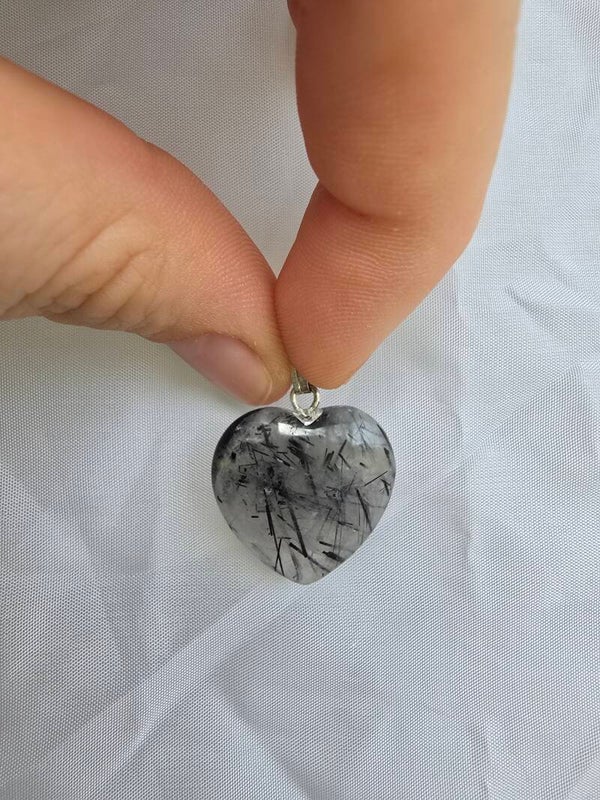 Toermalijn ketting bedel