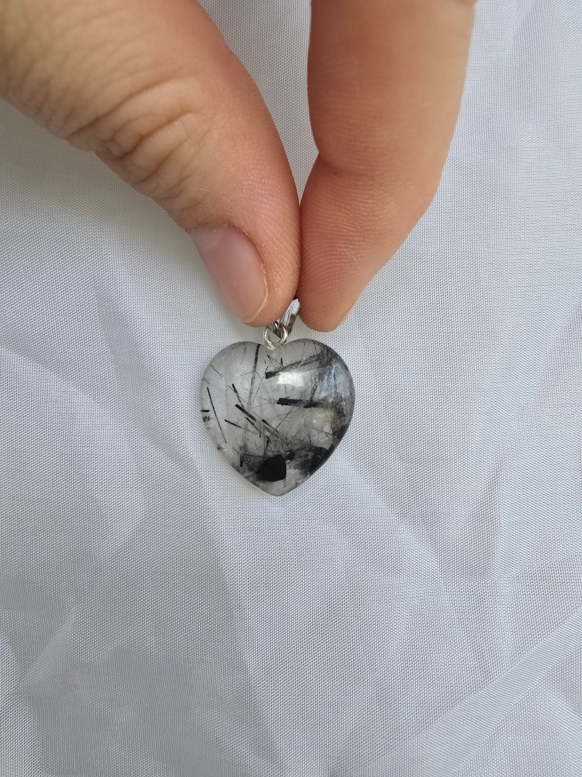 Toermalijn ketting bedel