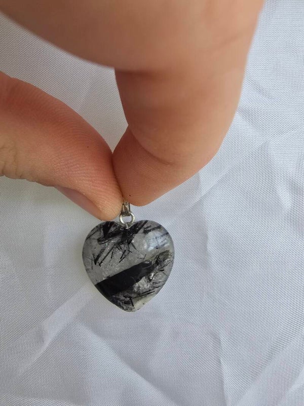 Toermalijn ketting bedel
