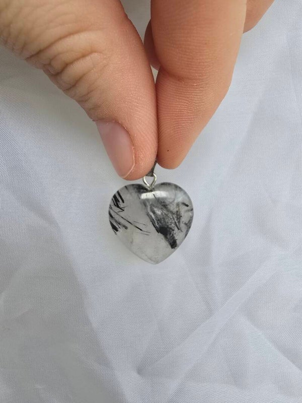 Toermalijn ketting bedel