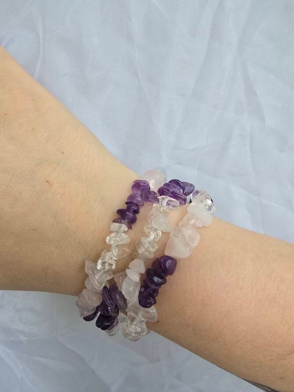 Gouden driehoek split armband