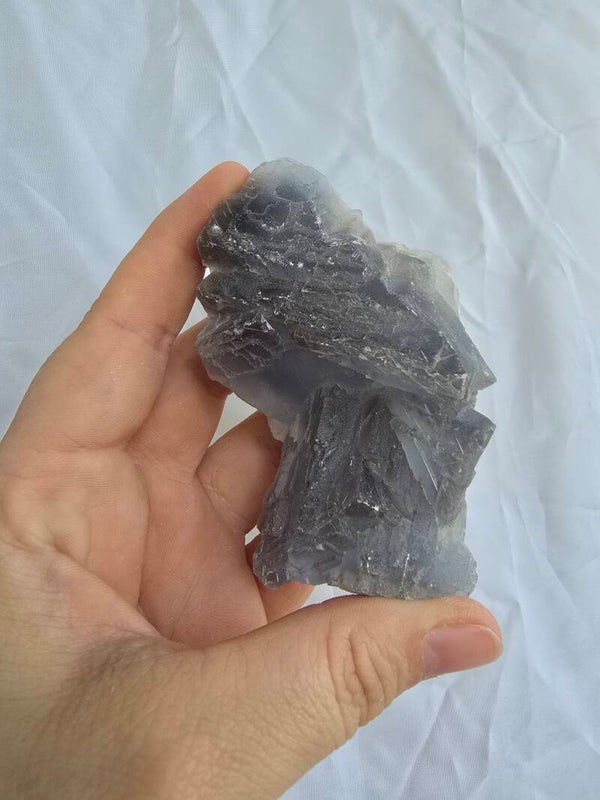 Paarse/ blauwe fluoriet